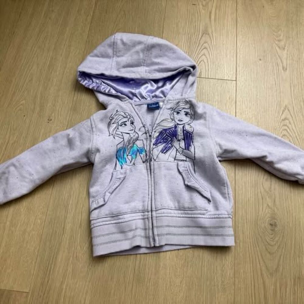 Disney Frozen II Zip-Up Hoodie Size 3T
